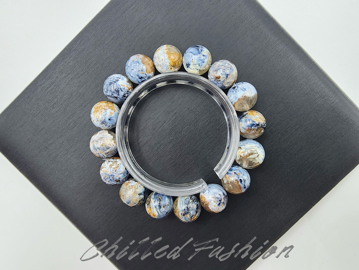 [Bracelet] 12mm Dominican Pietersite Bracelet