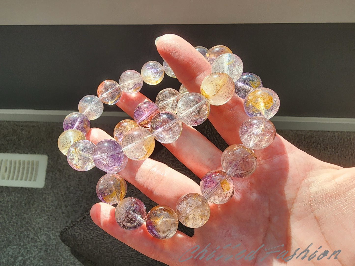 [Bracelet] Koi Purple Super Seven Bracelet