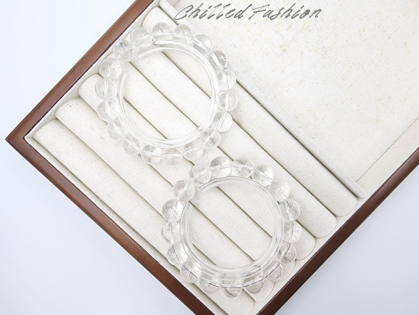 [Bracelet] Himalayan Clear Quartz Bracelet for Clarity and Healing