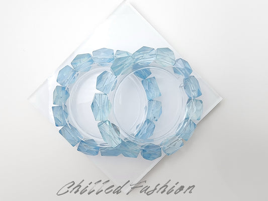 [Bracelet] Natural Aquamarine Bracelet