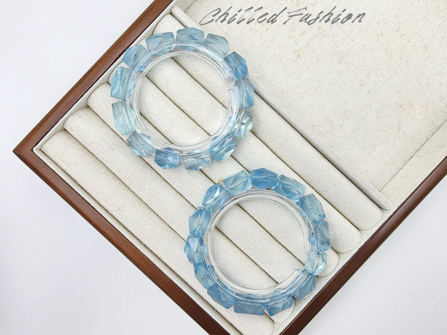 [Bracelet] Natural Aquamarine Bracelet