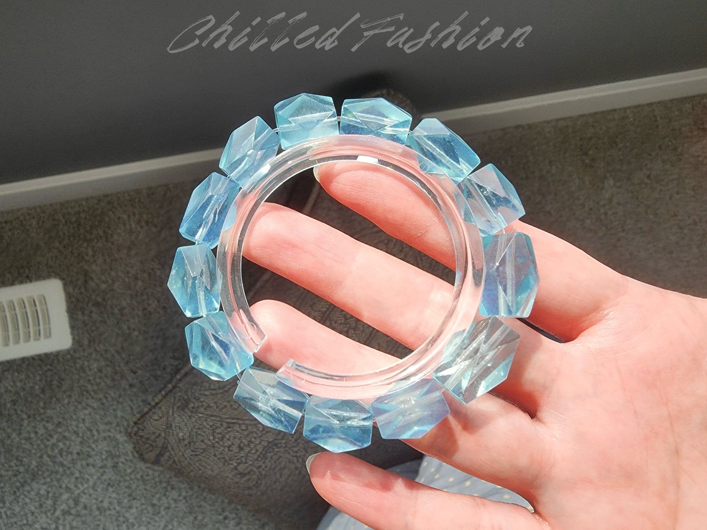 [Bracelet] Natural Aquamarine Bracelet