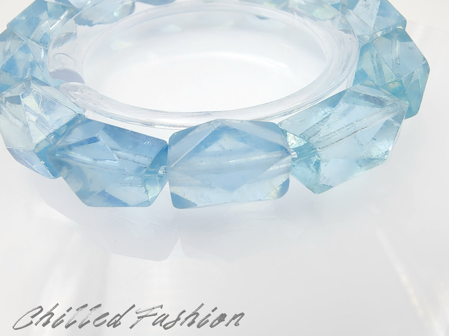[Bracelet] Natural Aquamarine Bracelet