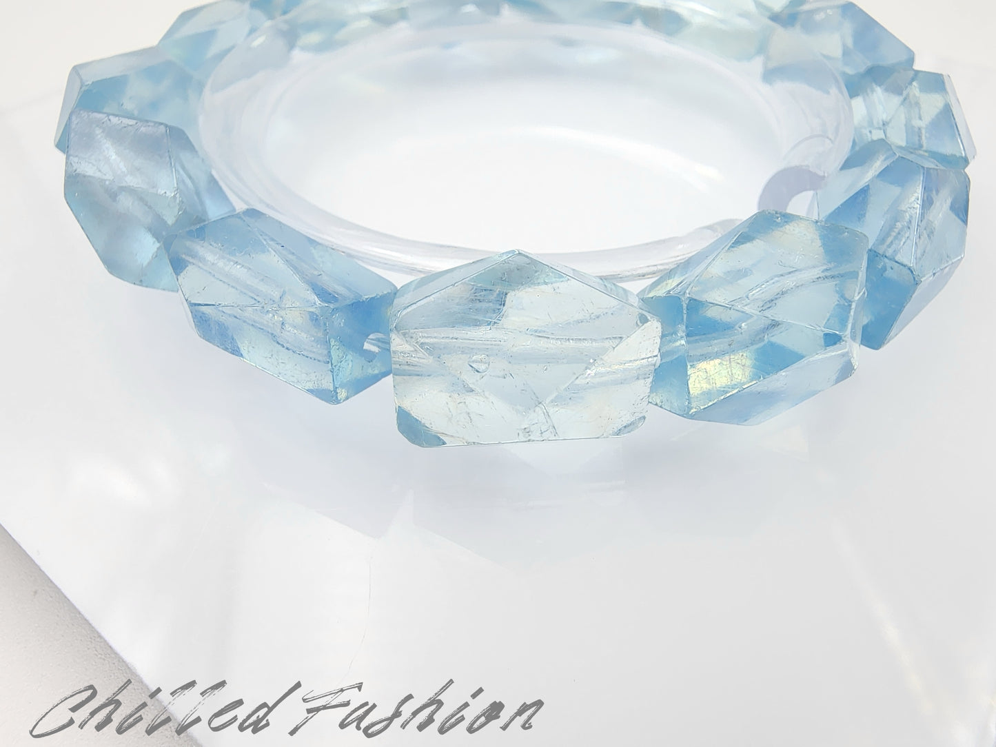 [Bracelet] Natural Aquamarine Bracelet