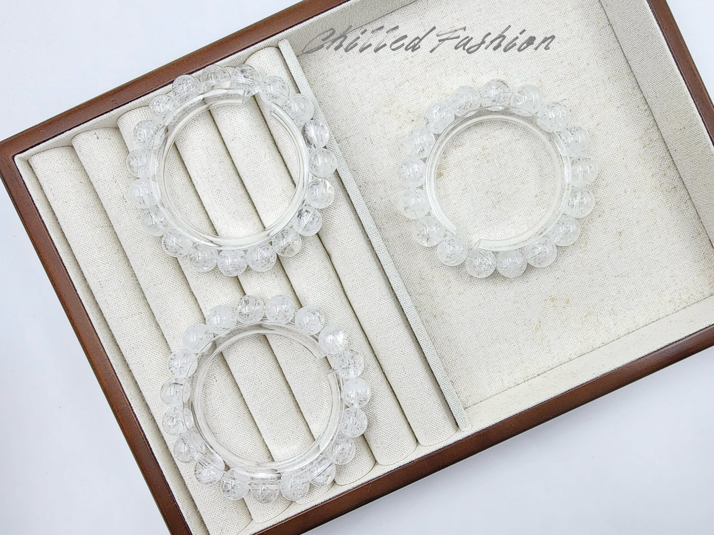[Bracelet] Snowstorm Quartz Bracelet