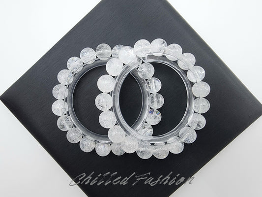 [Bracelet] Snowstorm Quartz Bracelet