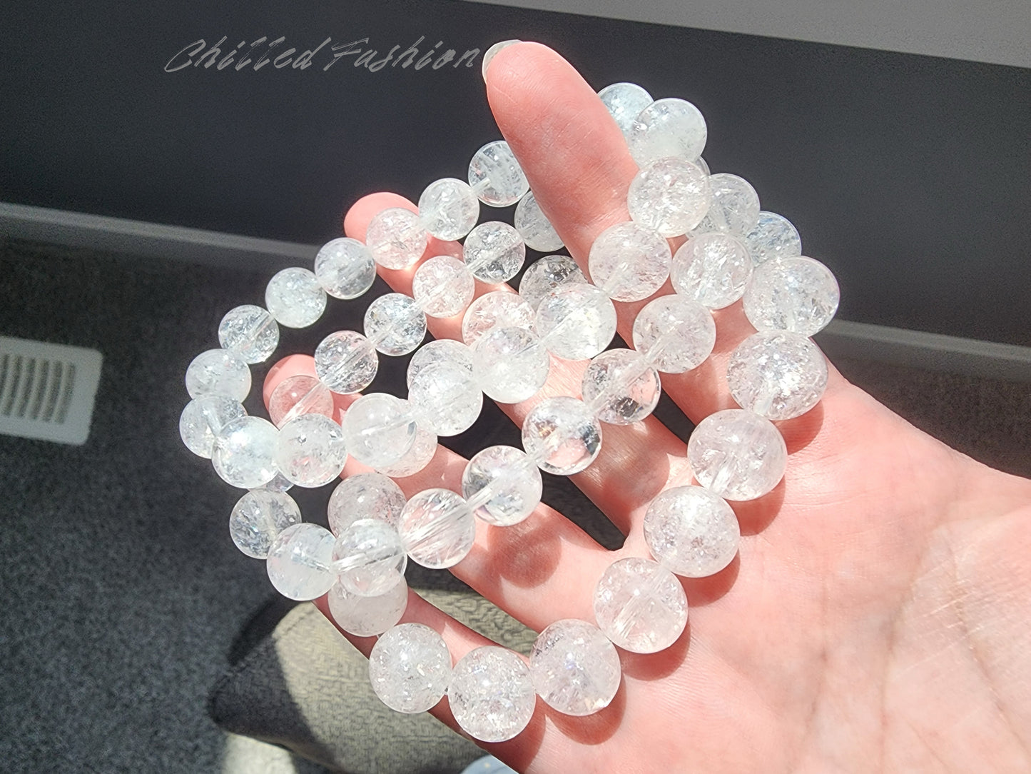 [Bracelet] Snowstorm Quartz Bracelet
