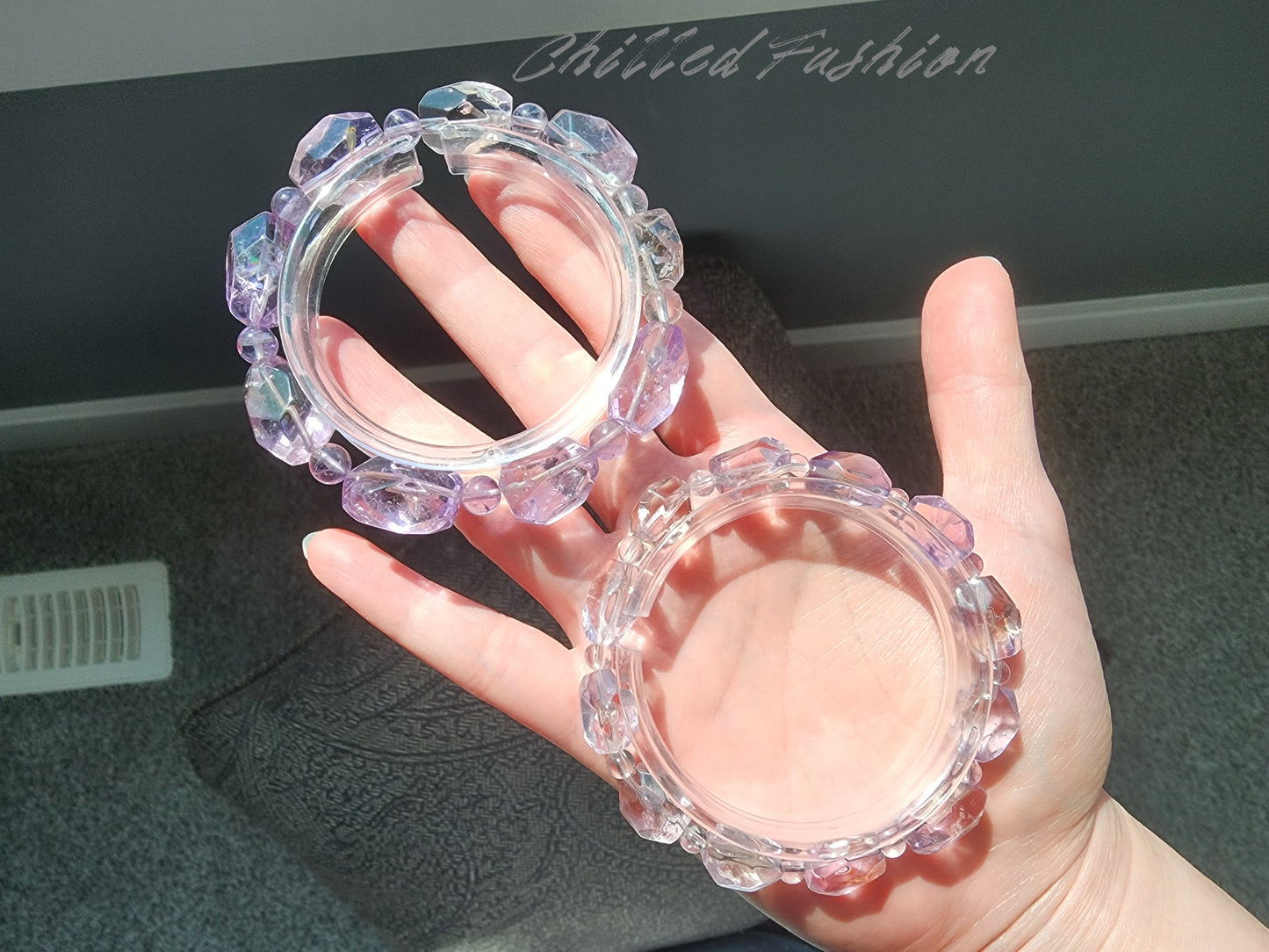 [Bracelet] Natural Bolivian Amethyst Bracelet