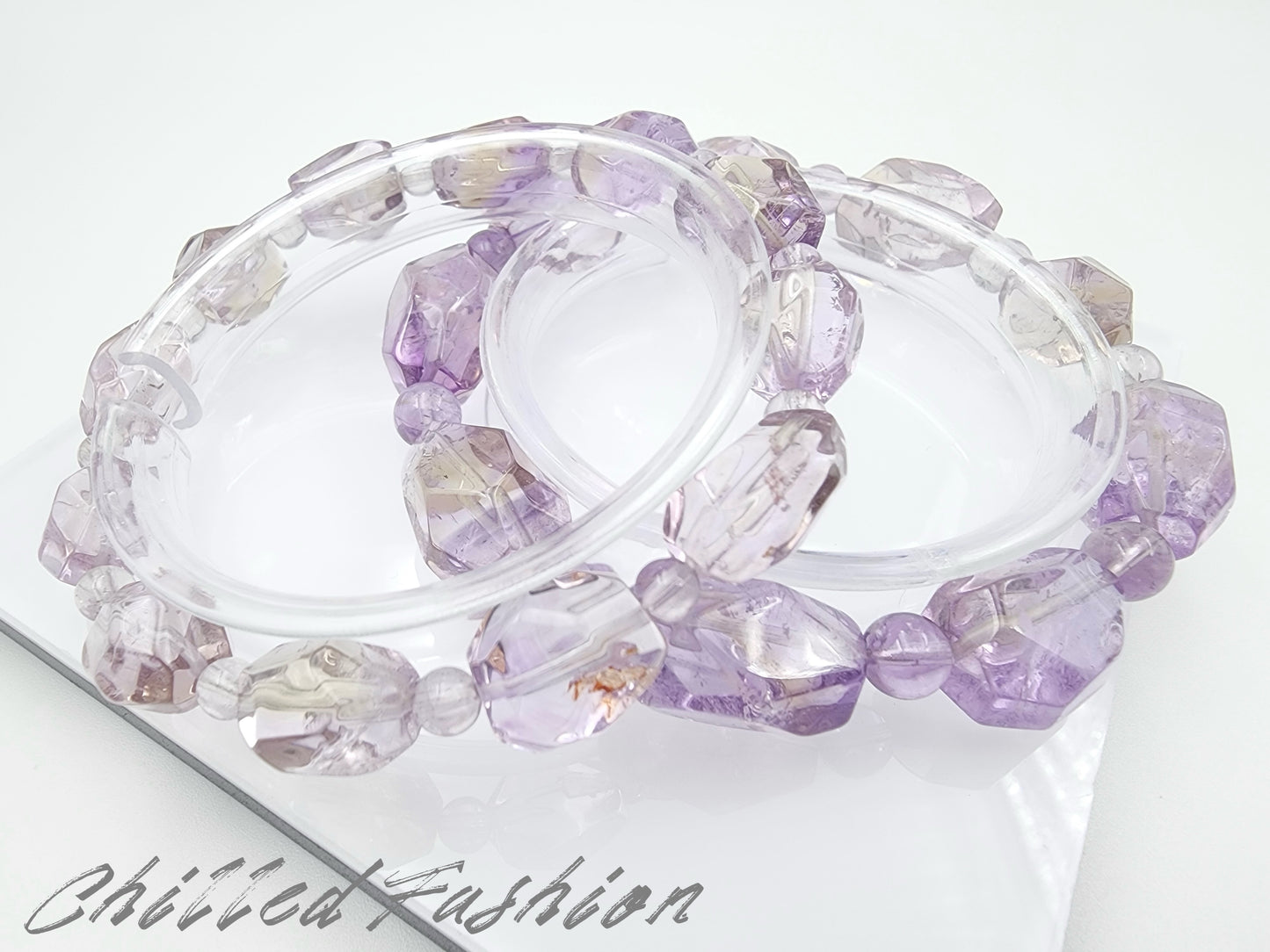 [Bracelet] Natural Bolivian Amethyst Bracelet