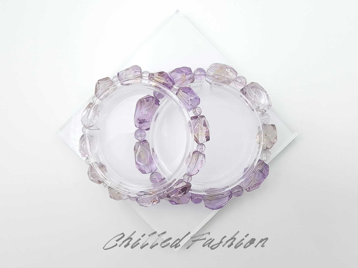 [Bracelet] Natural Bolivian Amethyst Bracelet