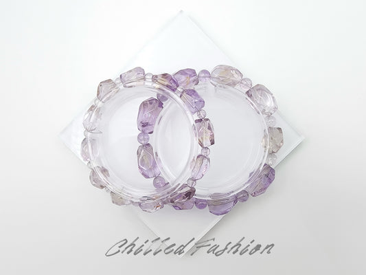 [Bracelet] Natural Bolivian Amethyst Bracelet