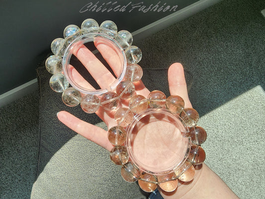 [Bracelet] Himalayan Champagne Quartz Bracelet