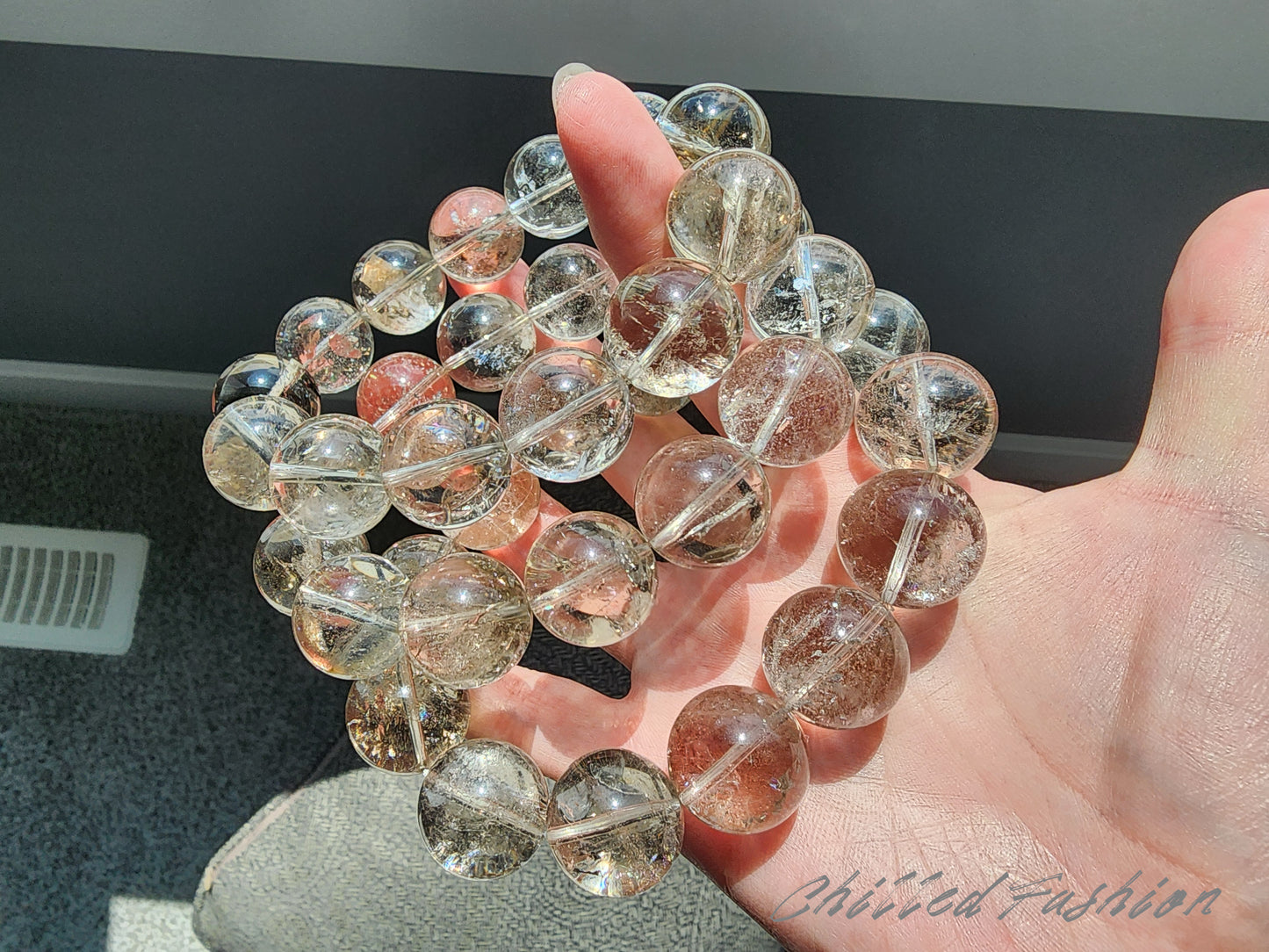 [Bracelet] Himalayan Champagne Quartz Bracelet