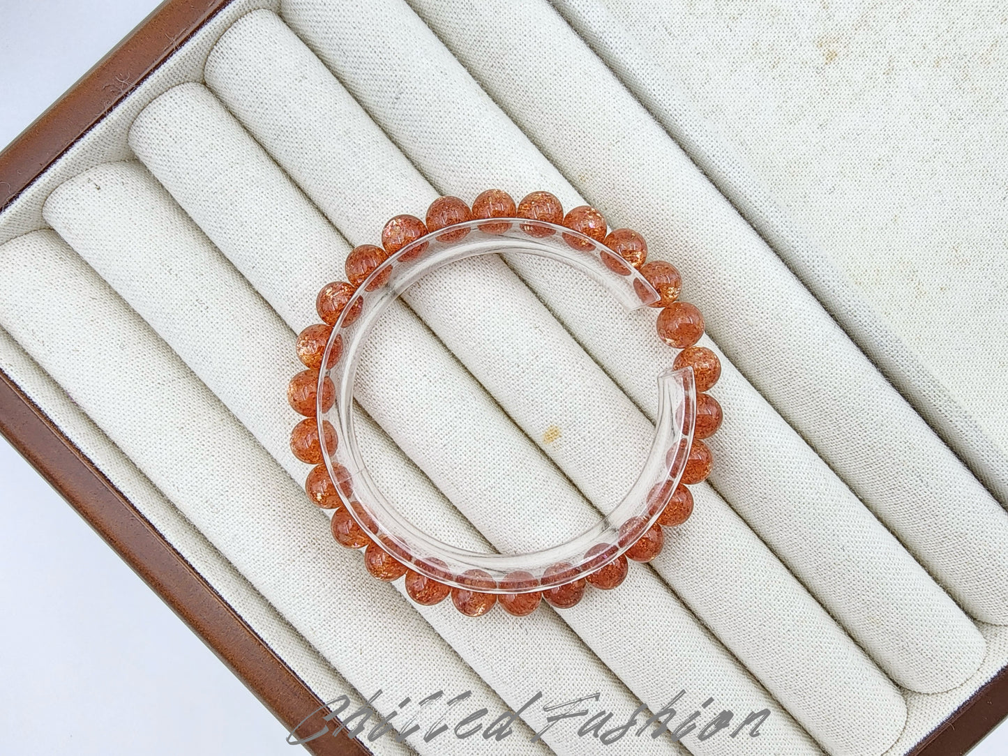 [Bracelet] 7mm Golden Sunstone Bracelet