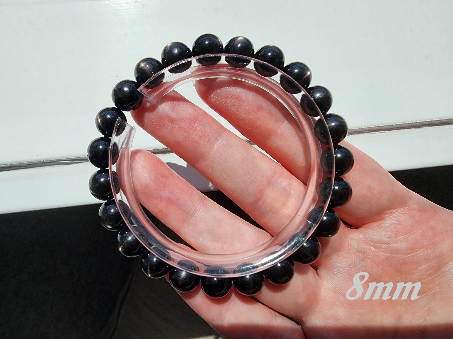 [Bracelet] Natural Hypersthene 金运石 Gemstone Bracelet