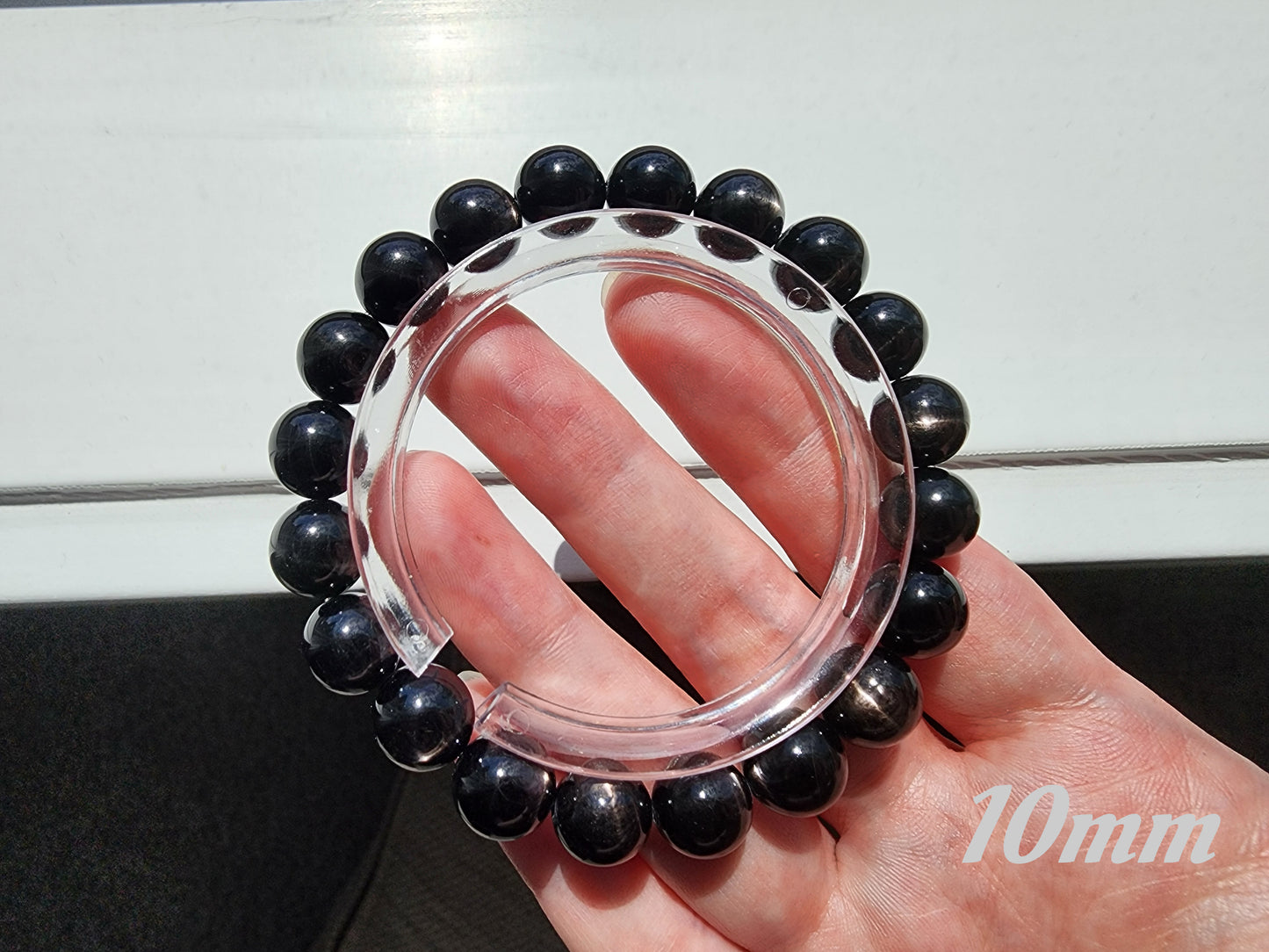 [Bracelet] Natural Hypersthene 金运石 Gemstone Bracelet