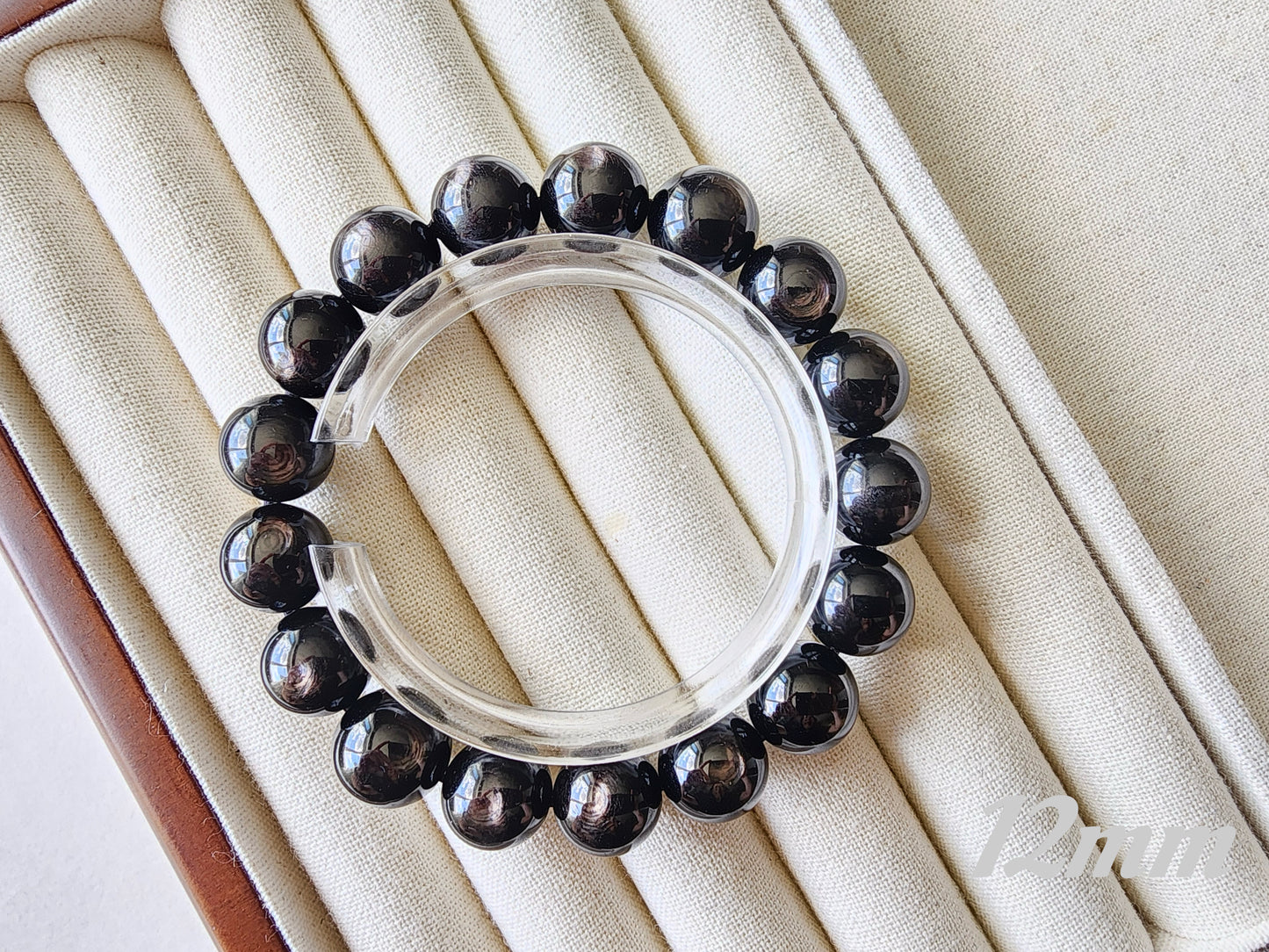 [Bracelet] Natural Hypersthene 金运石 Gemstone Bracelet