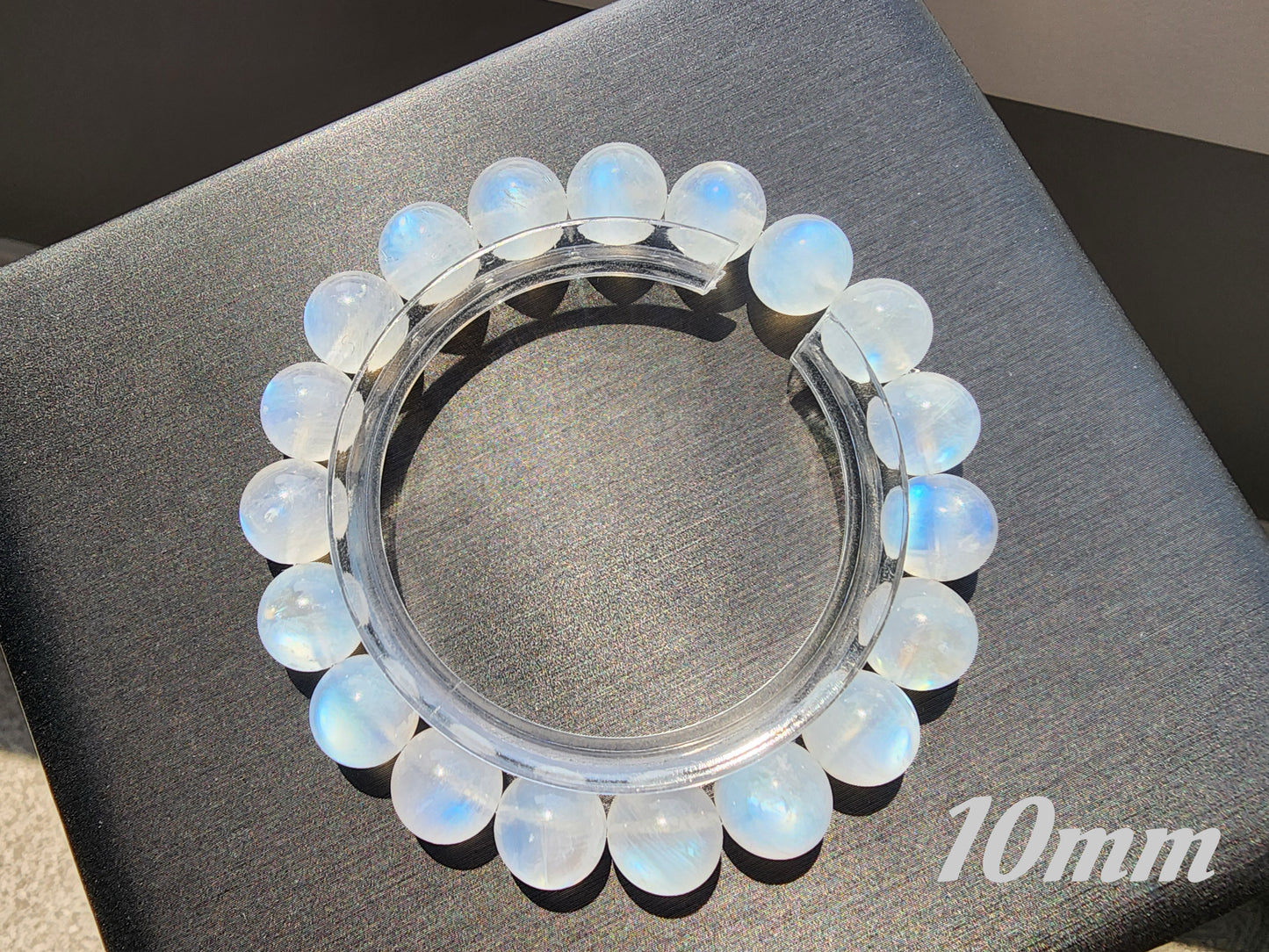 [Bracelet] Handmade Blue Moonstone Bracelet