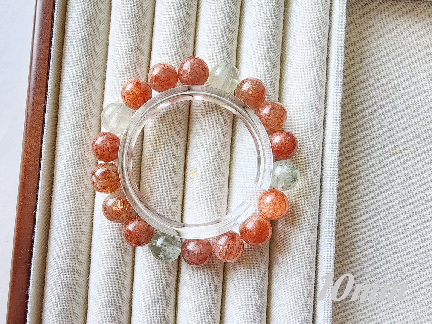 [Bracelet] Arusha Bracelet with Golden Sunstone and Green Beryl