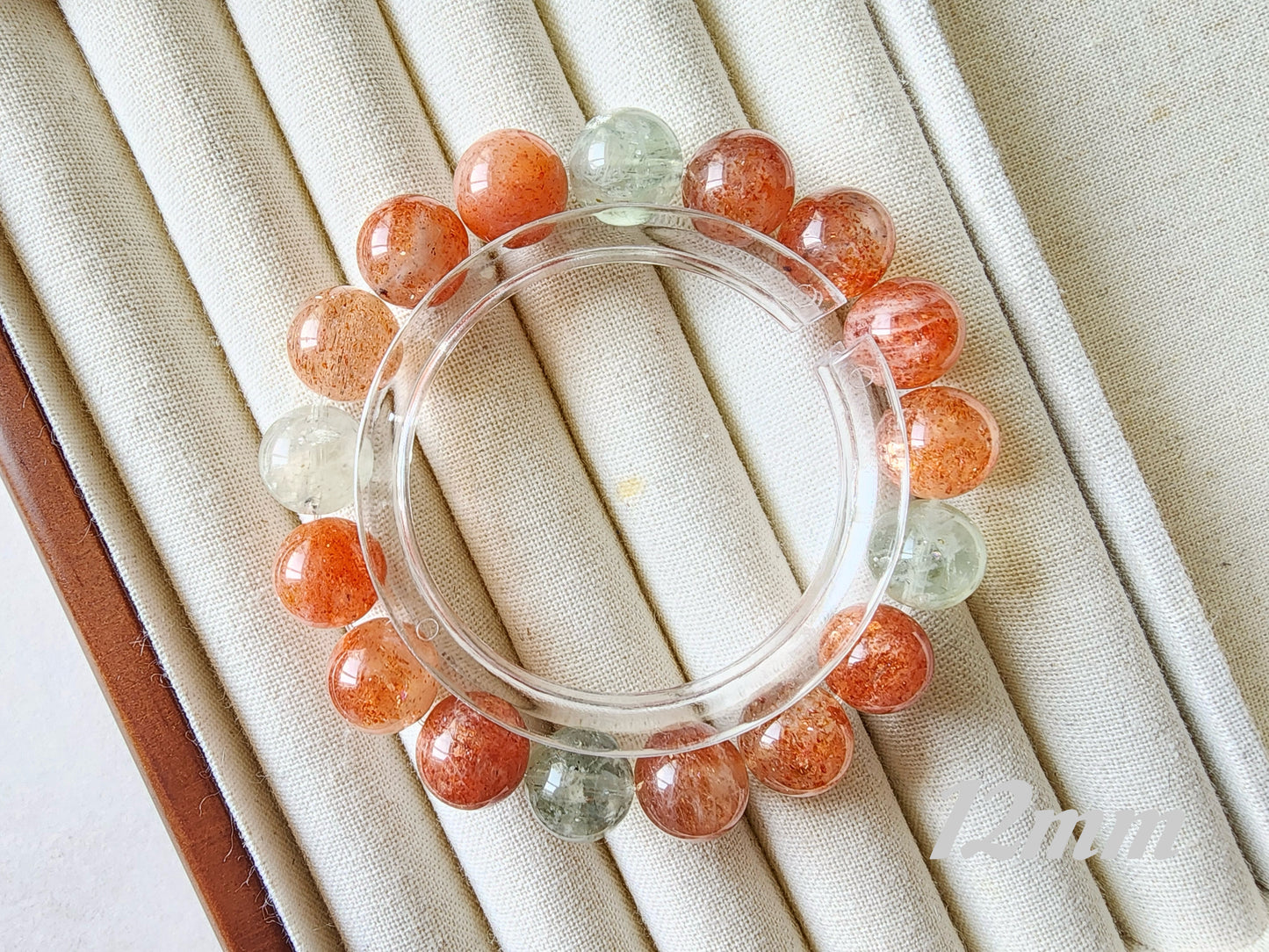 [Bracelet] Arusha Bracelet with Golden Sunstone and Green Beryl