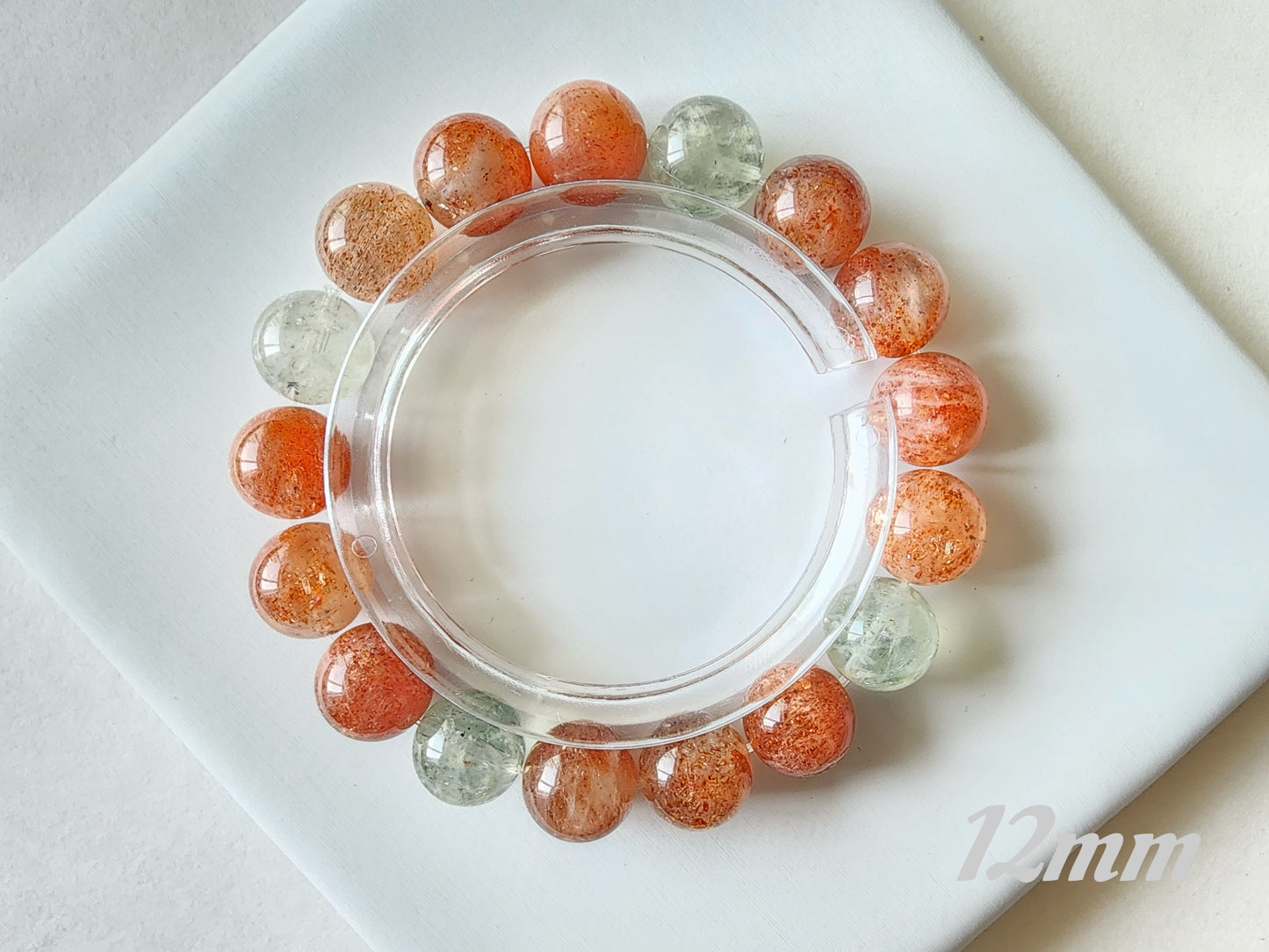 [Bracelet] Arusha Bracelet with Golden Sunstone and Green Beryl