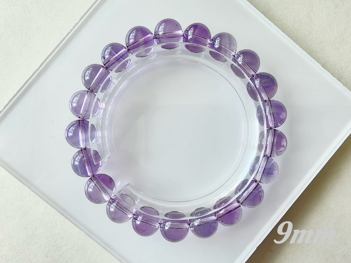 [Bracelet] Natural Brazilian Amethyst Bracelet