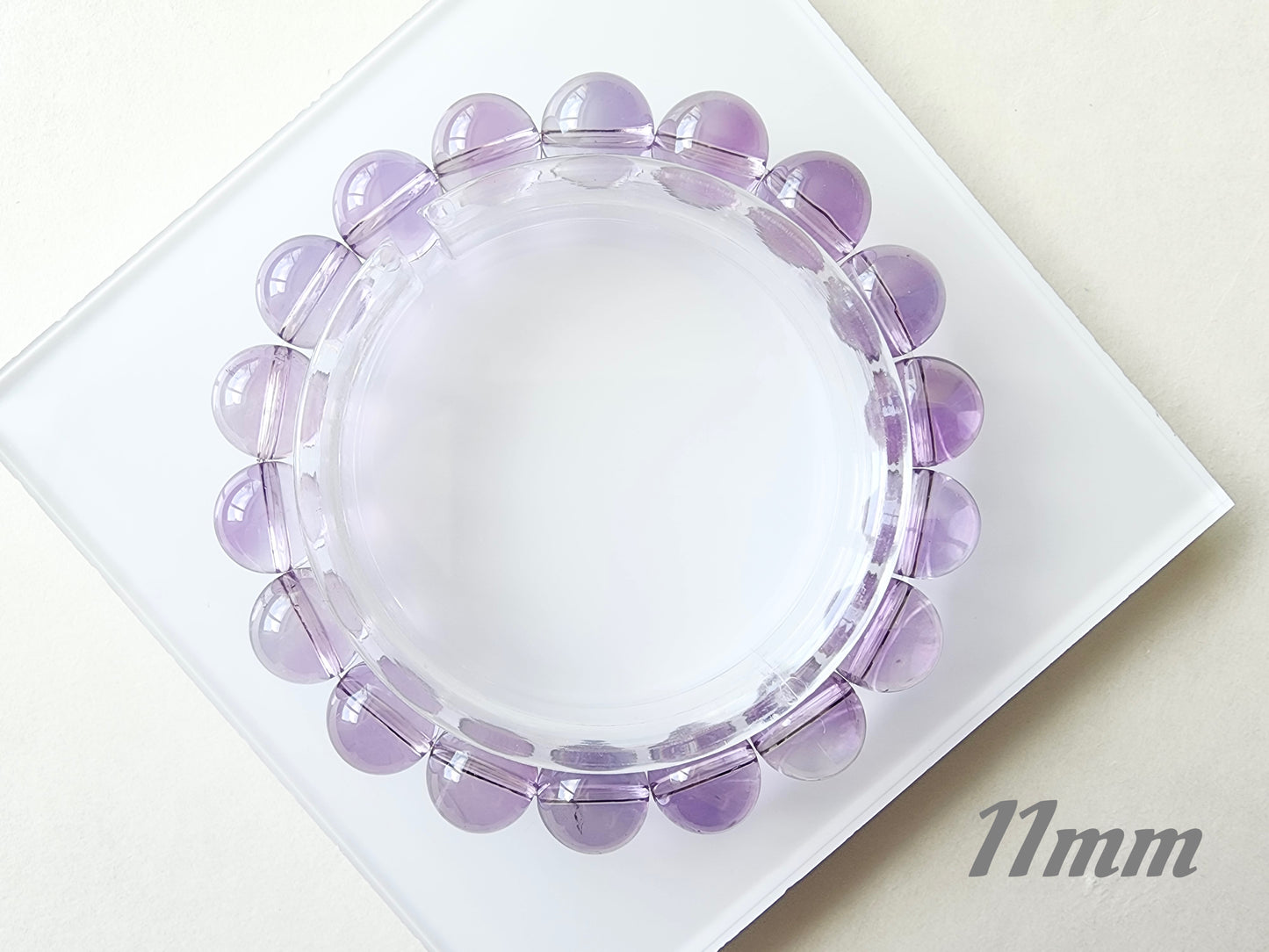 [Bracelet] Natural Brazilian Amethyst Bracelet