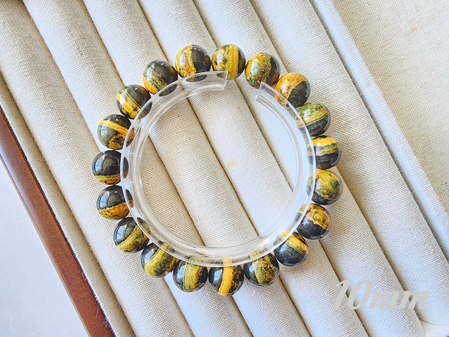 [Bracelet] Natural Bumblebee Jasper Bracelet