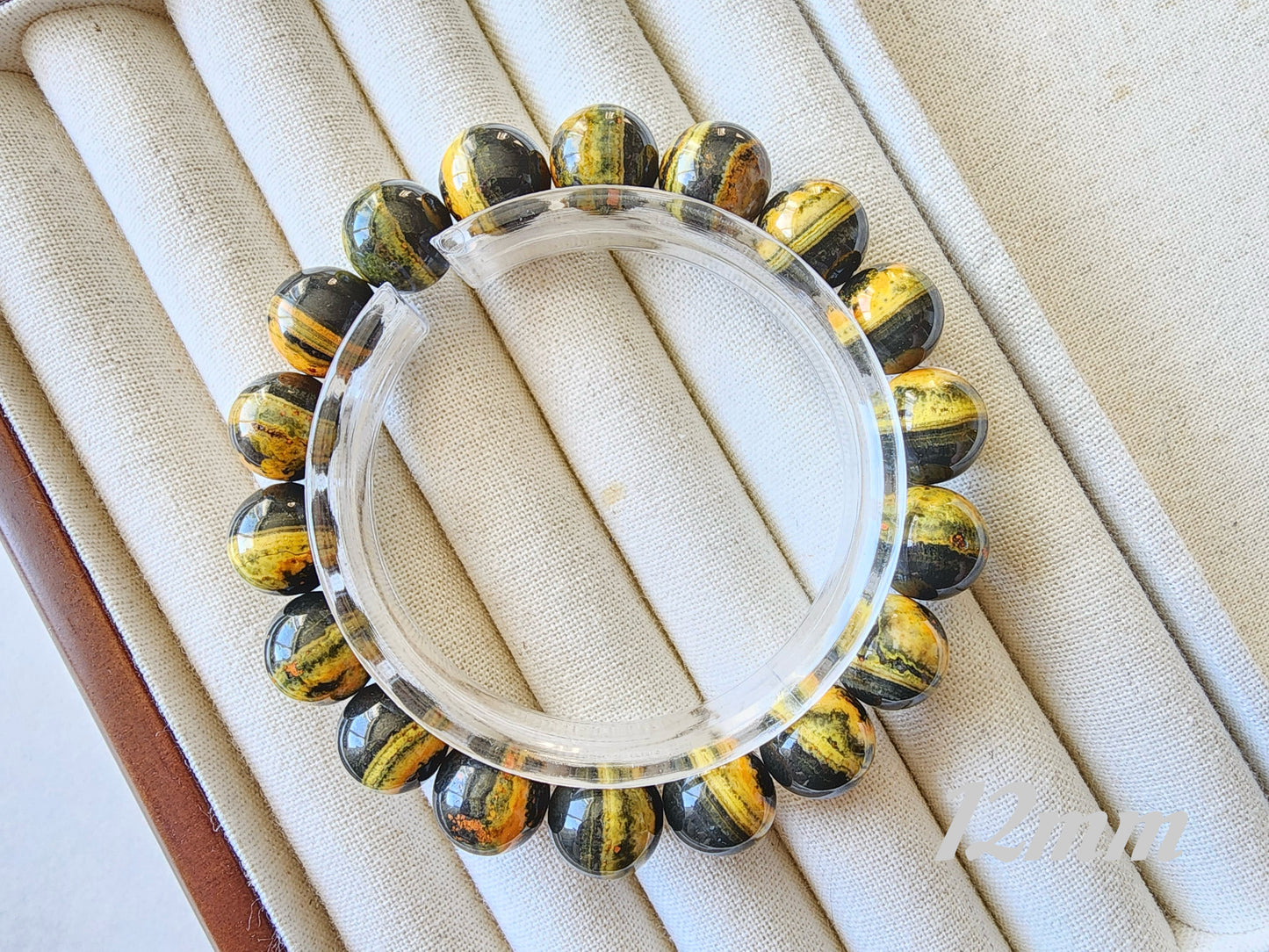 [Bracelet] Natural Bumblebee Jasper Bracelet