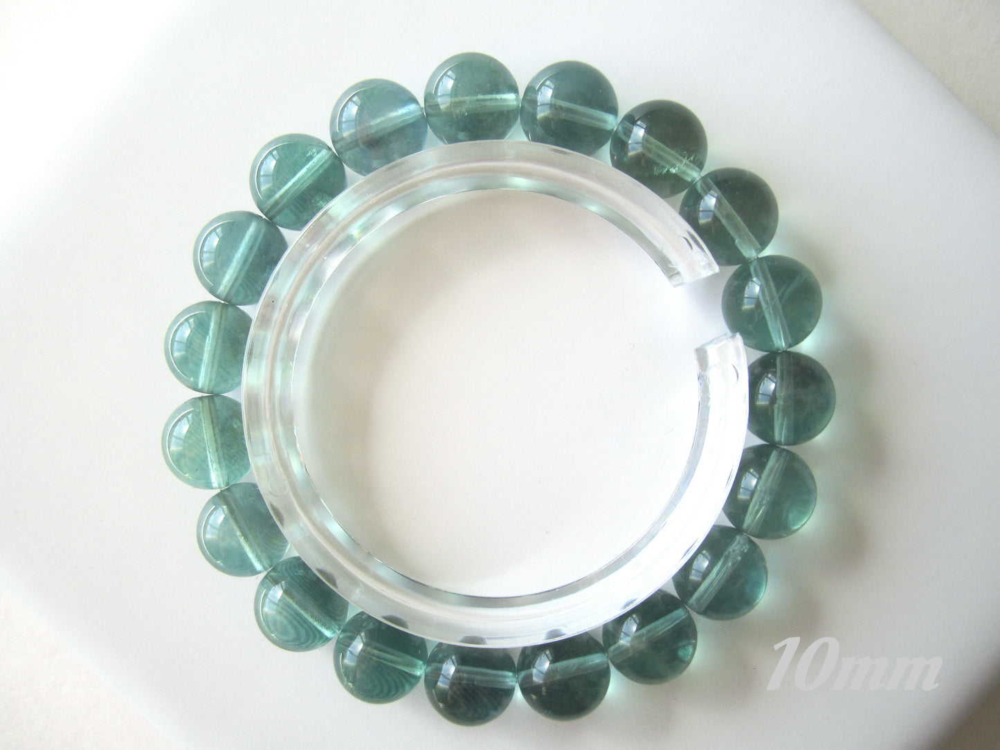 [Bracelet] Healing Crystal Blue-Green Fluorite Bracelet