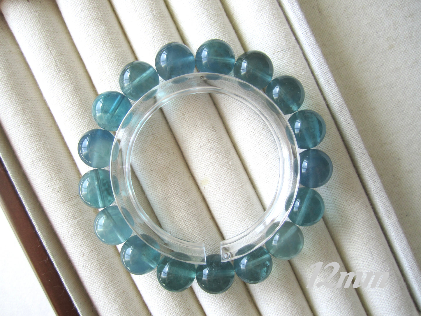 [Bracelet] Healing Crystal Blue-Green Fluorite Bracelet