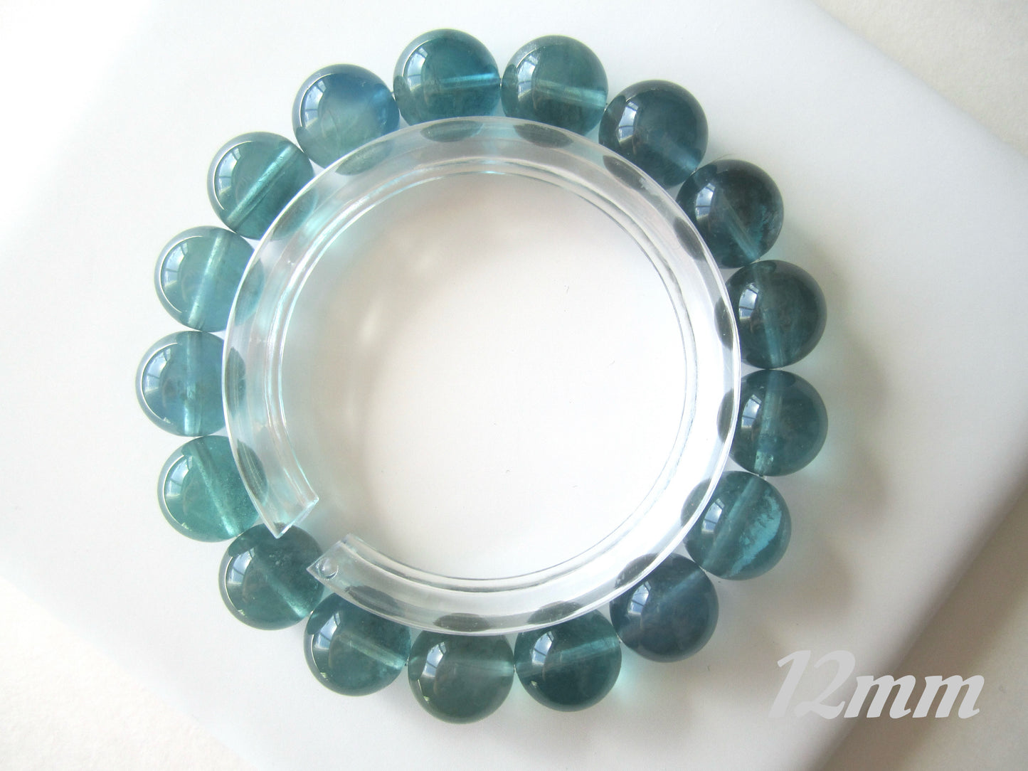 [Bracelet] Healing Crystal Blue-Green Fluorite Bracelet