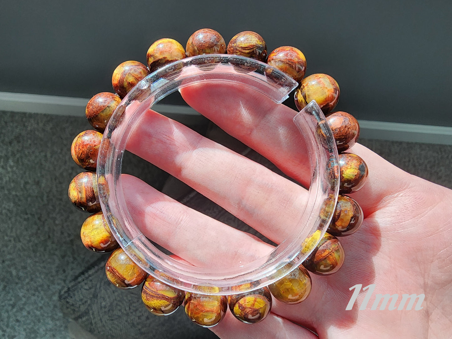 [Bracelet] Natural South African Pietersite Bracelet