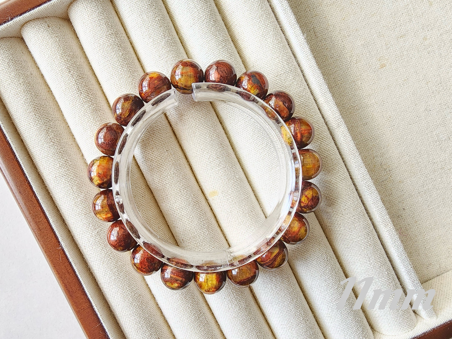 [Bracelet] Natural South African Pietersite Bracelet