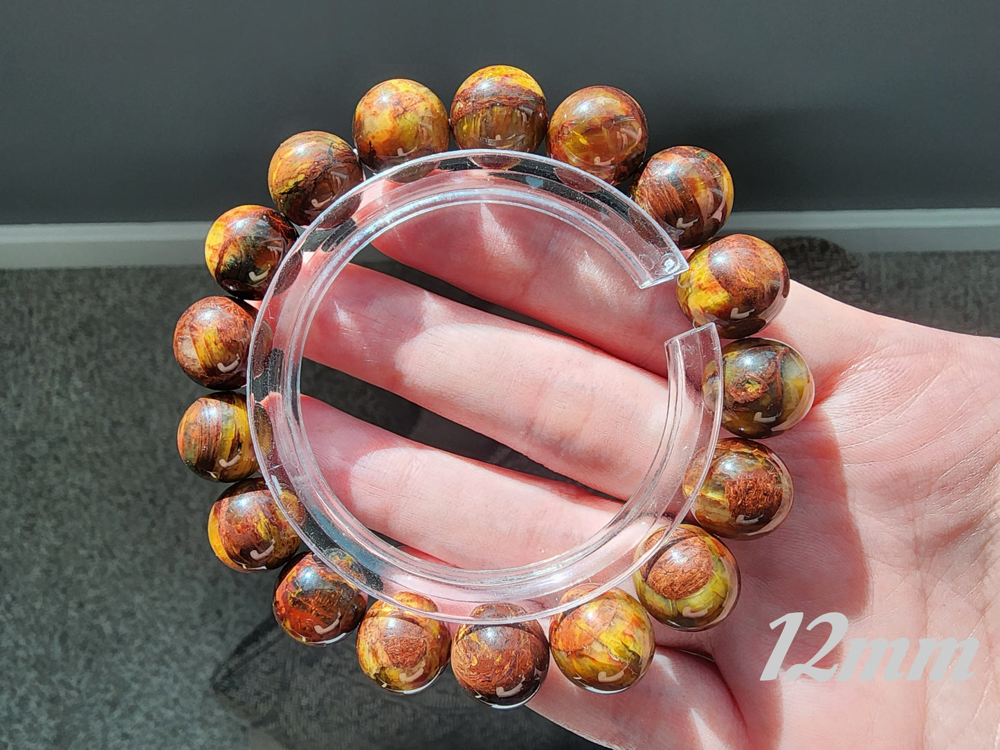 [Bracelet] Natural South African Pietersite Bracelet