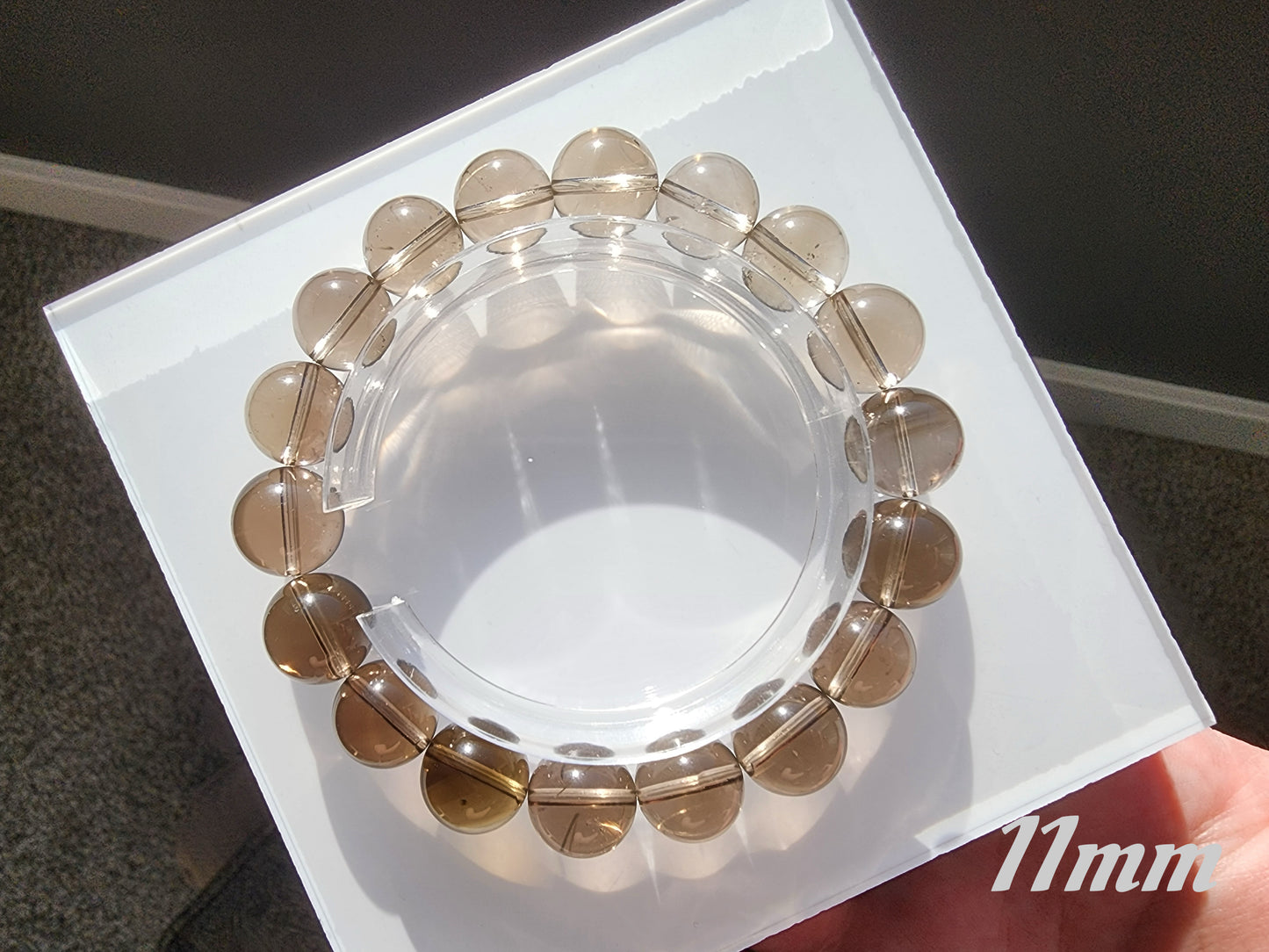 [Bracelet] Natural Smoky Quartz Bracelet