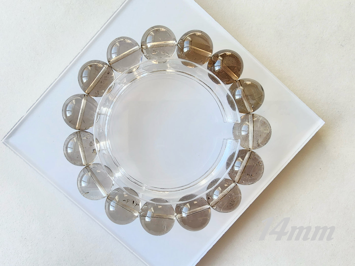 [Bracelet] Natural Smoky Quartz Bracelet