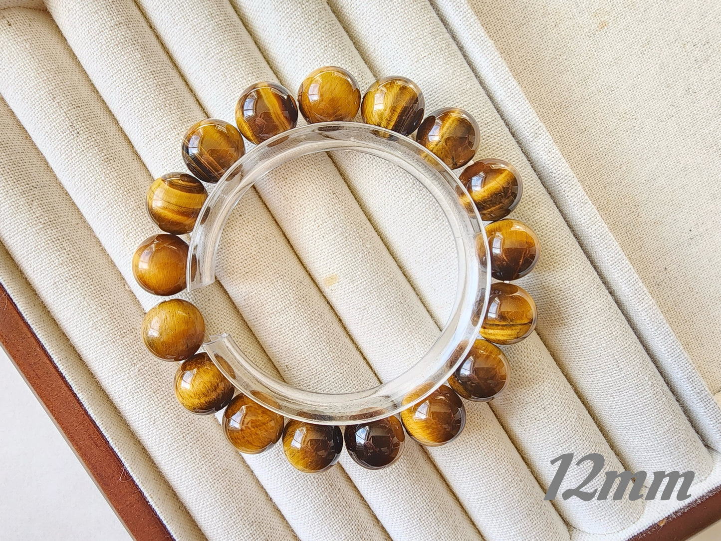 [Bracelet] Natural Yellow Tiger's Eye Bracelet