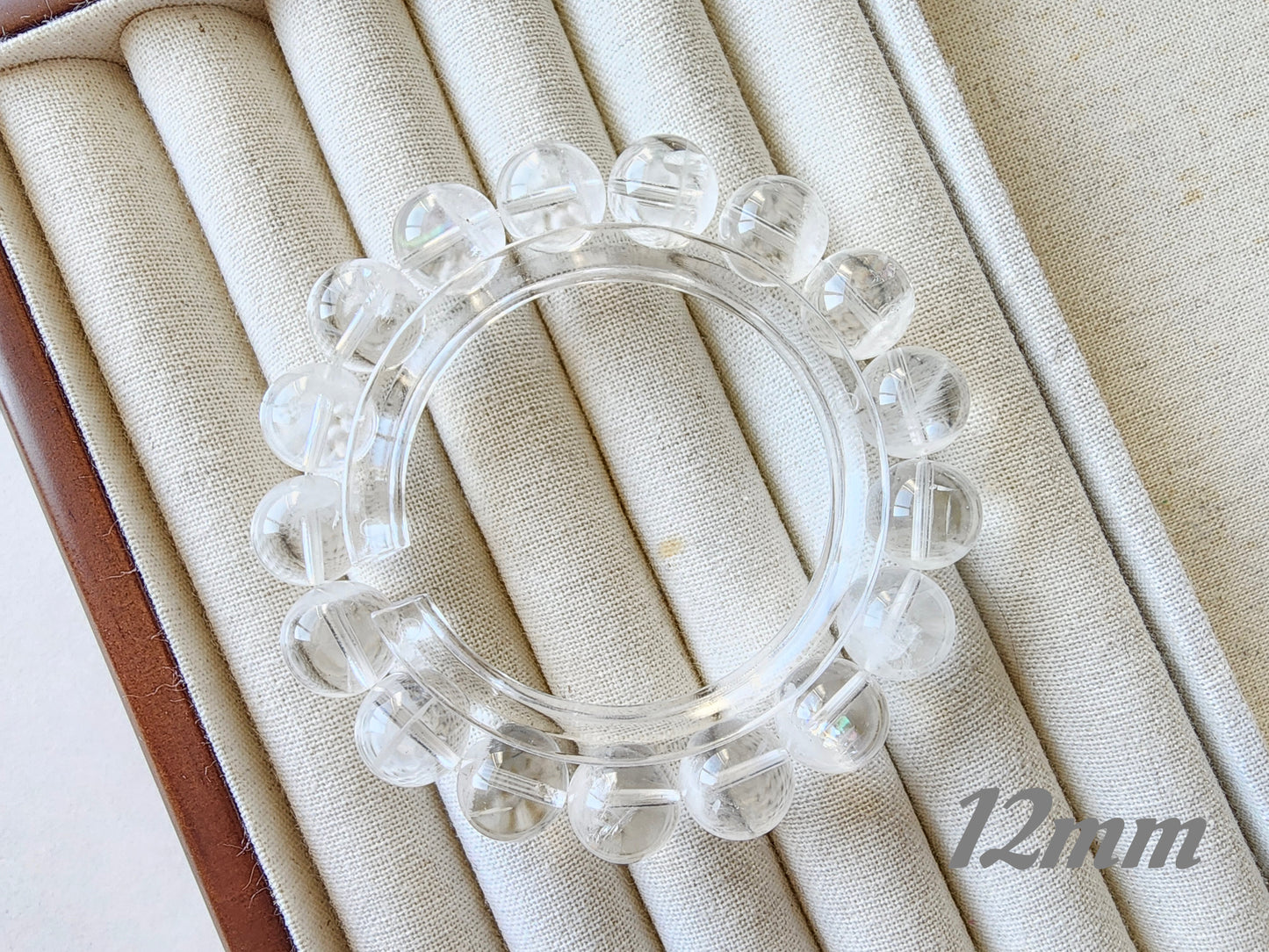 [Bracelet] Natural White Rabbit Hair Phantom Quartz Bracelet