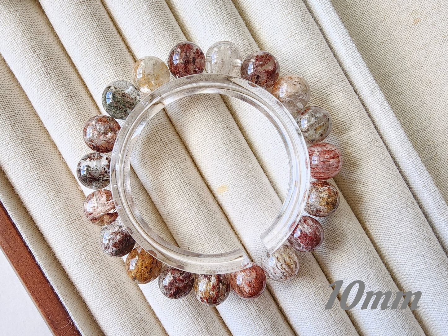 [Bracelet] Multi-Color Layered Phantom Quartz Bracelet