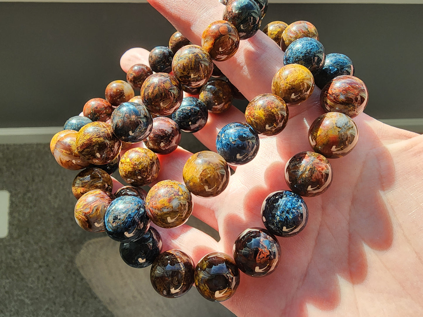 [Bracelet] Phoenix Style Pietersite Bracelet