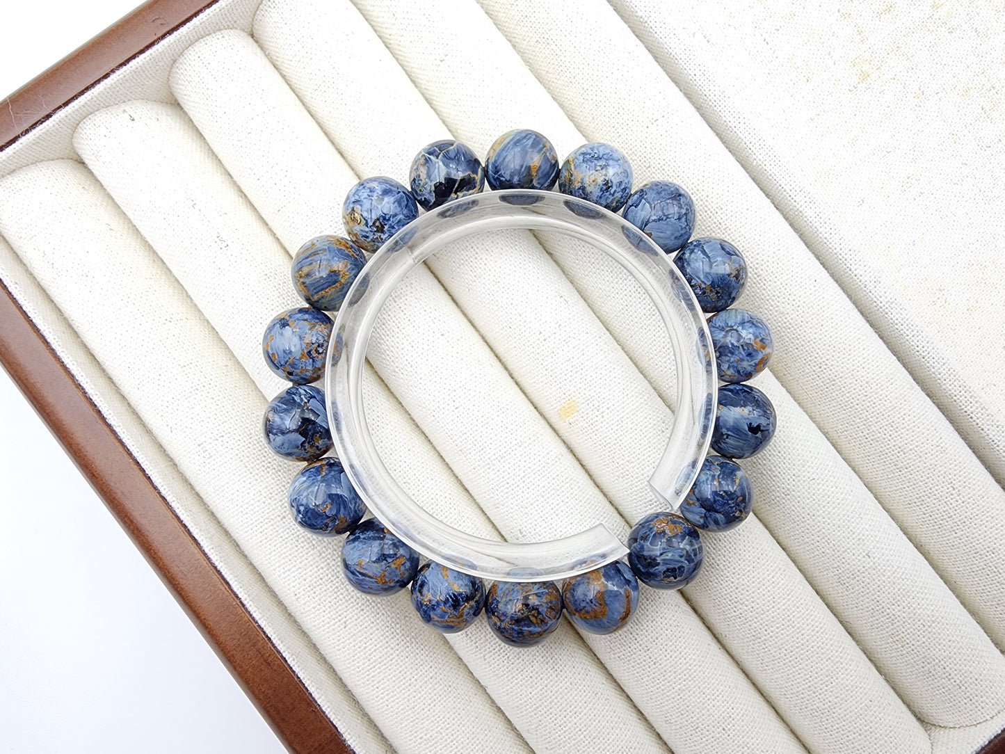 [Bracelet] 11mm Denim Blue Pietersite Bracelet