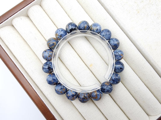 [Bracelet] 11mm Denim Blue Pietersite Bracelet