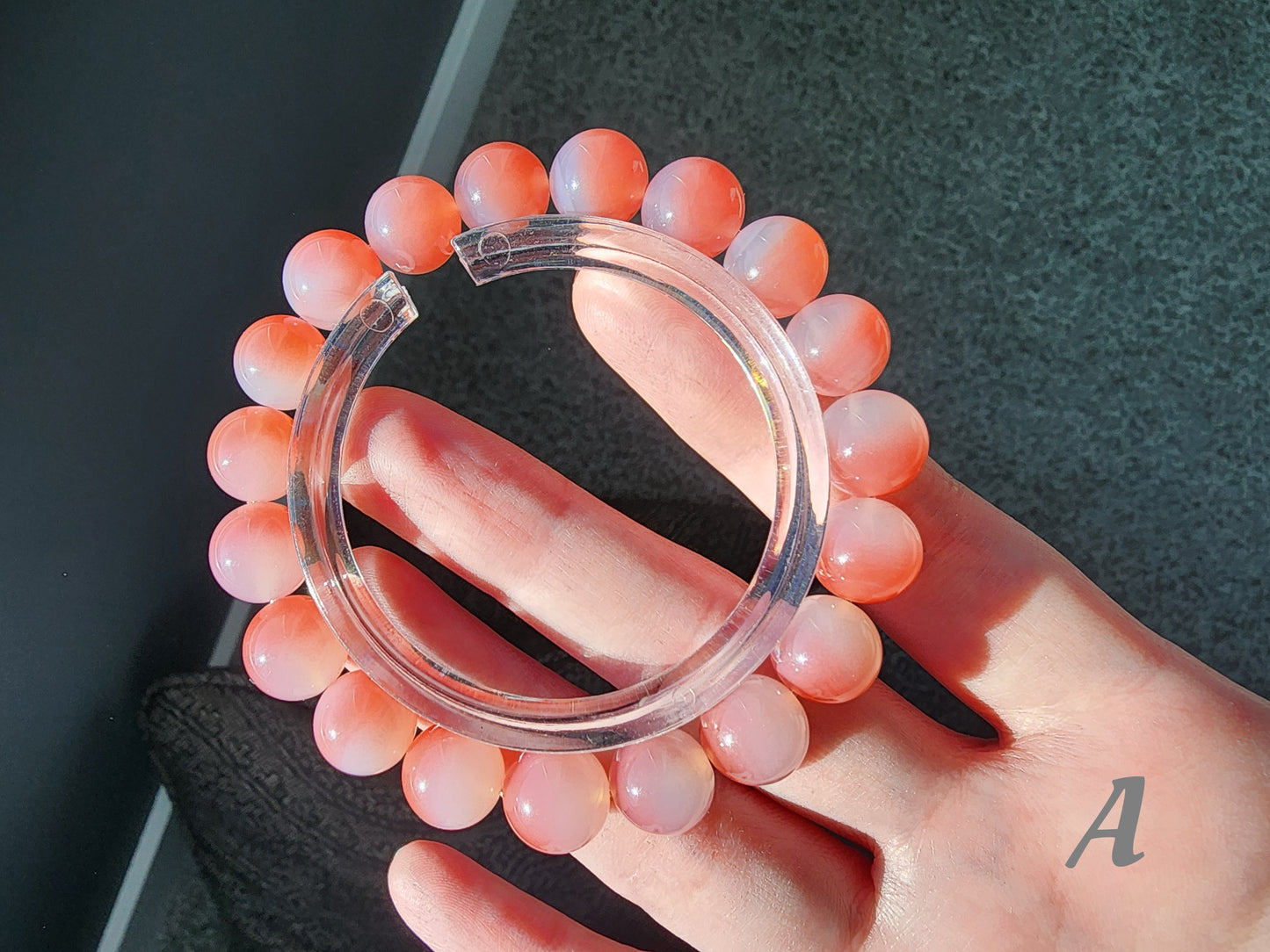 [Bracelet] 10mm Yanyuan Peach Agate Bracelet