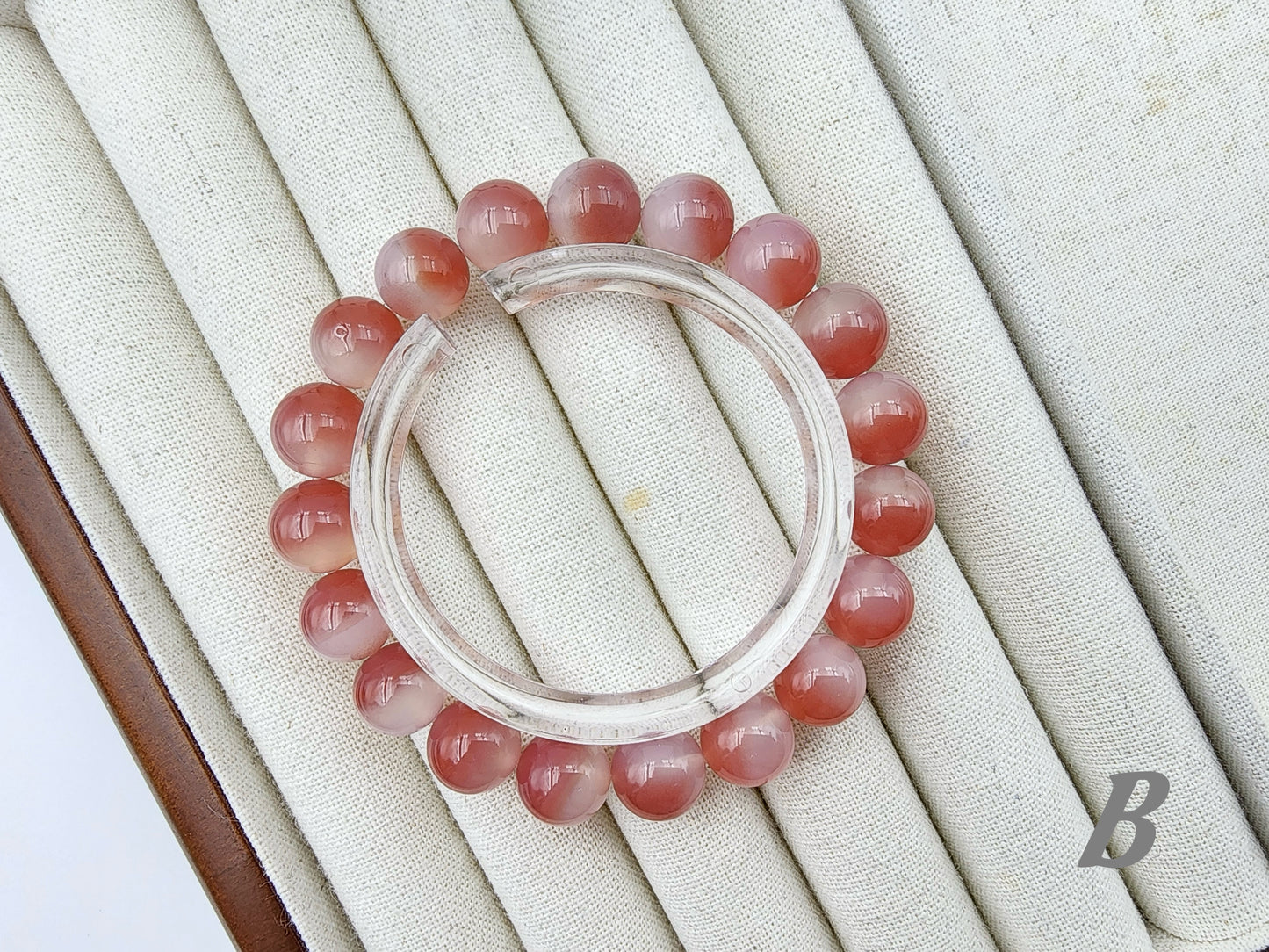 [Bracelet] 10mm Yanyuan Peach Agate Bracelet