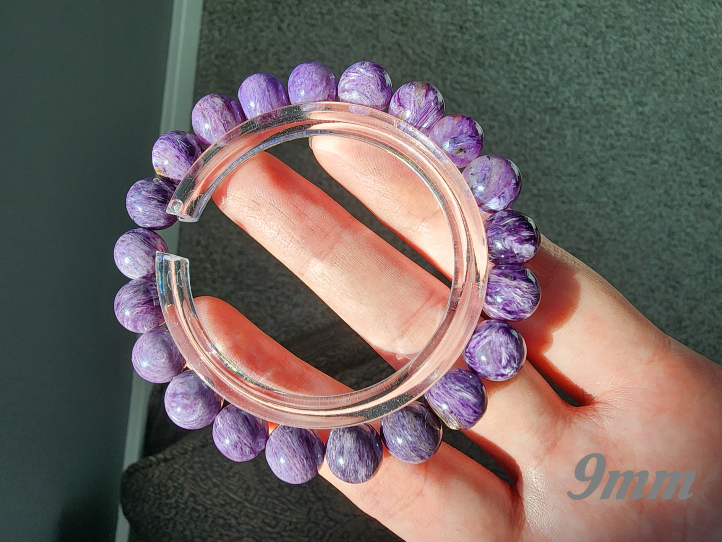 [Bracelet] Natural Charoite Bracelet