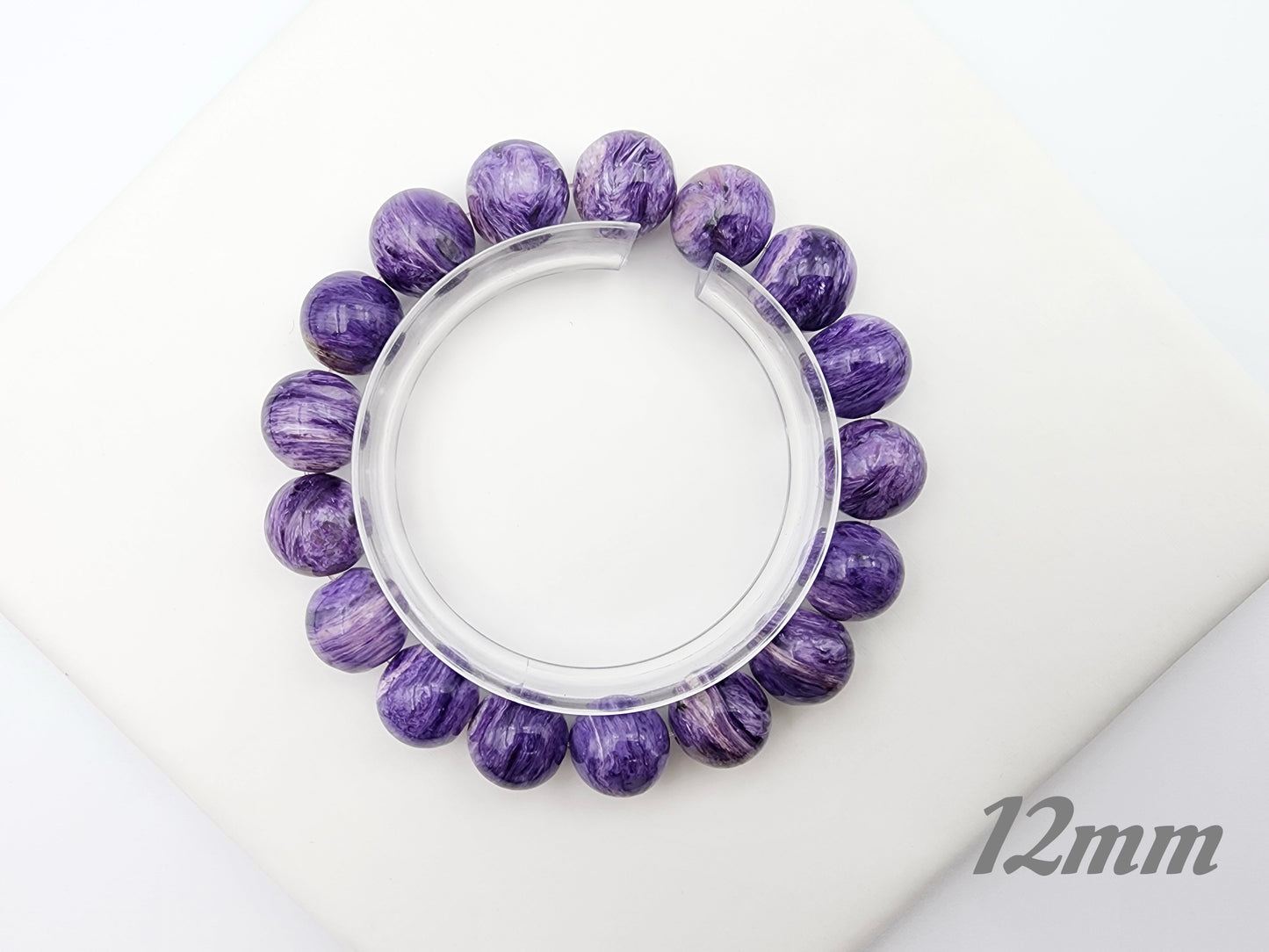 [Bracelet] Natural Charoite Bracelet