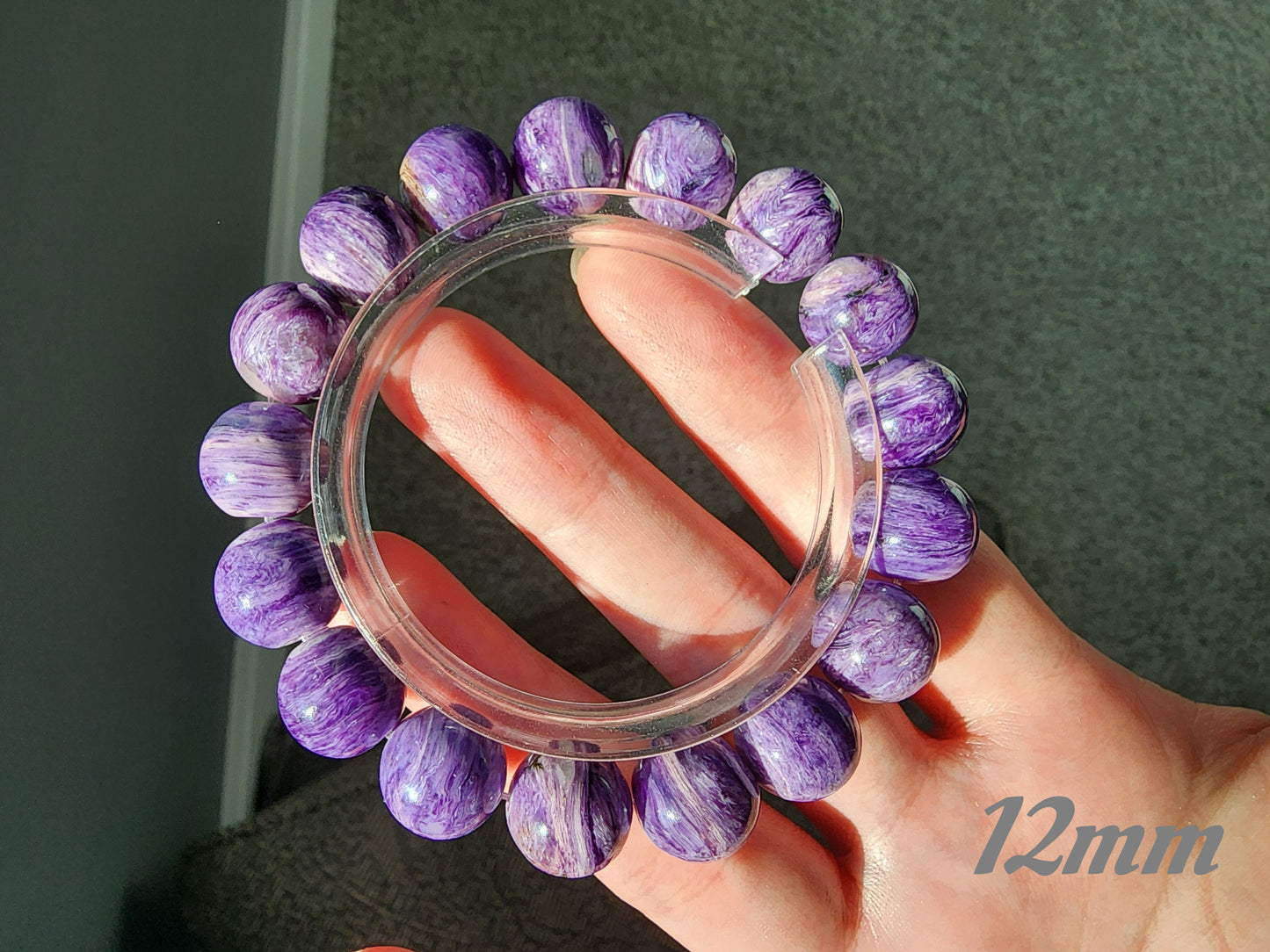 [Bracelet] Natural Charoite Bracelet