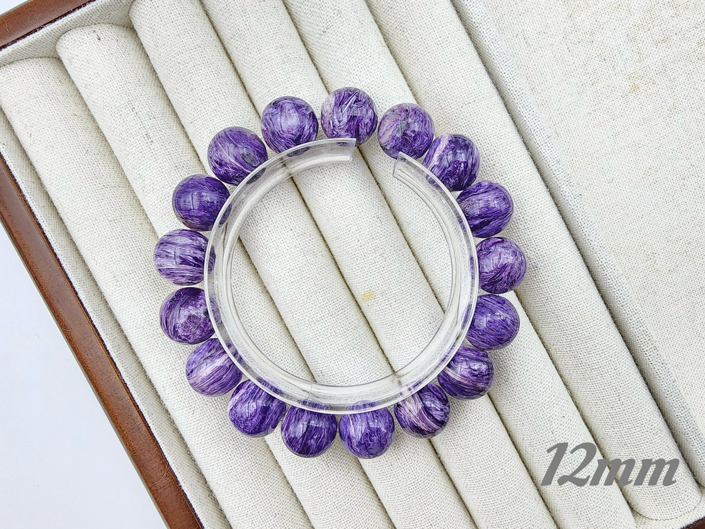 [Bracelet] Natural Charoite Bracelet