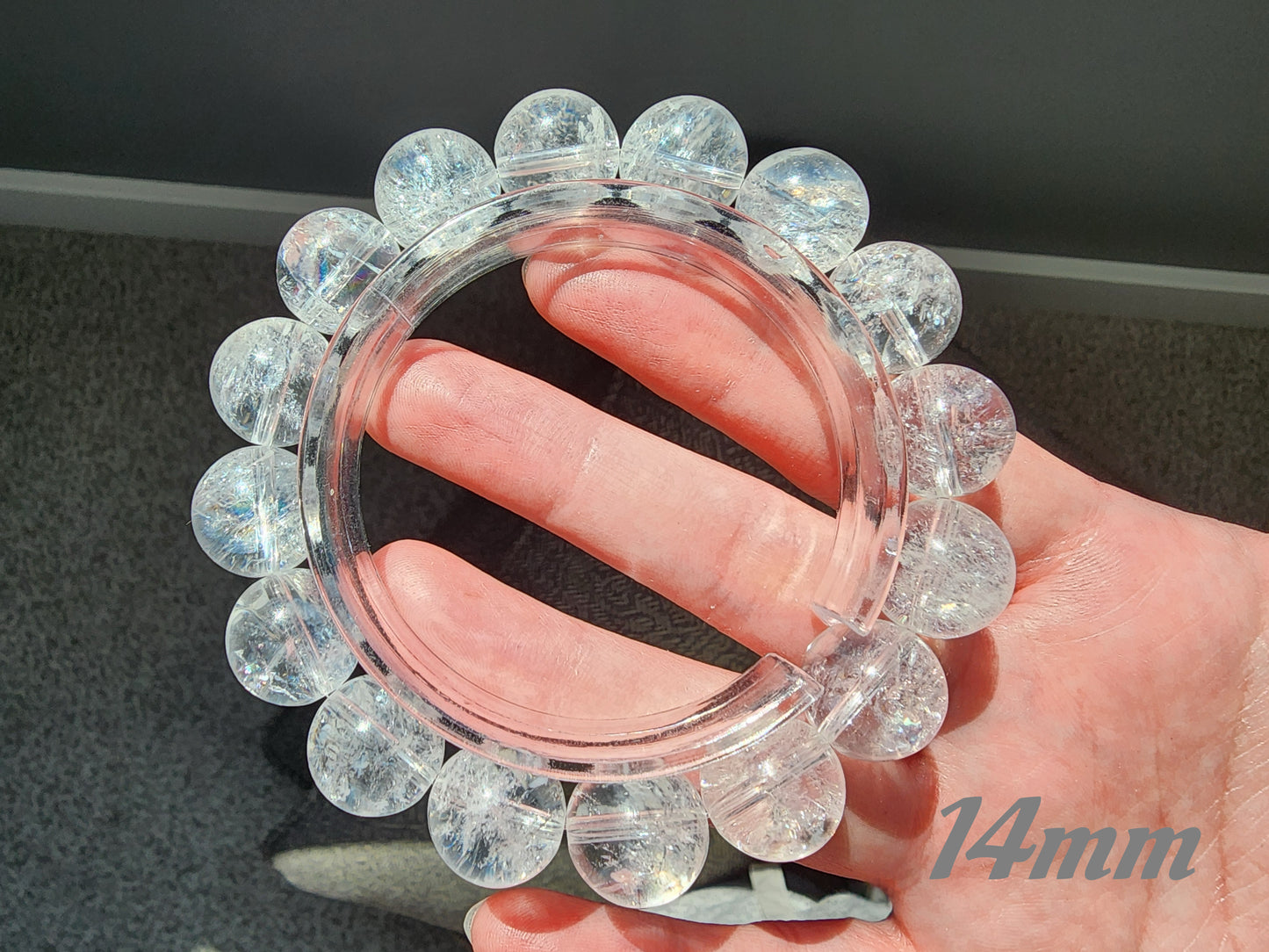 [Bracelet] Ice Spark Quartz Bracelet